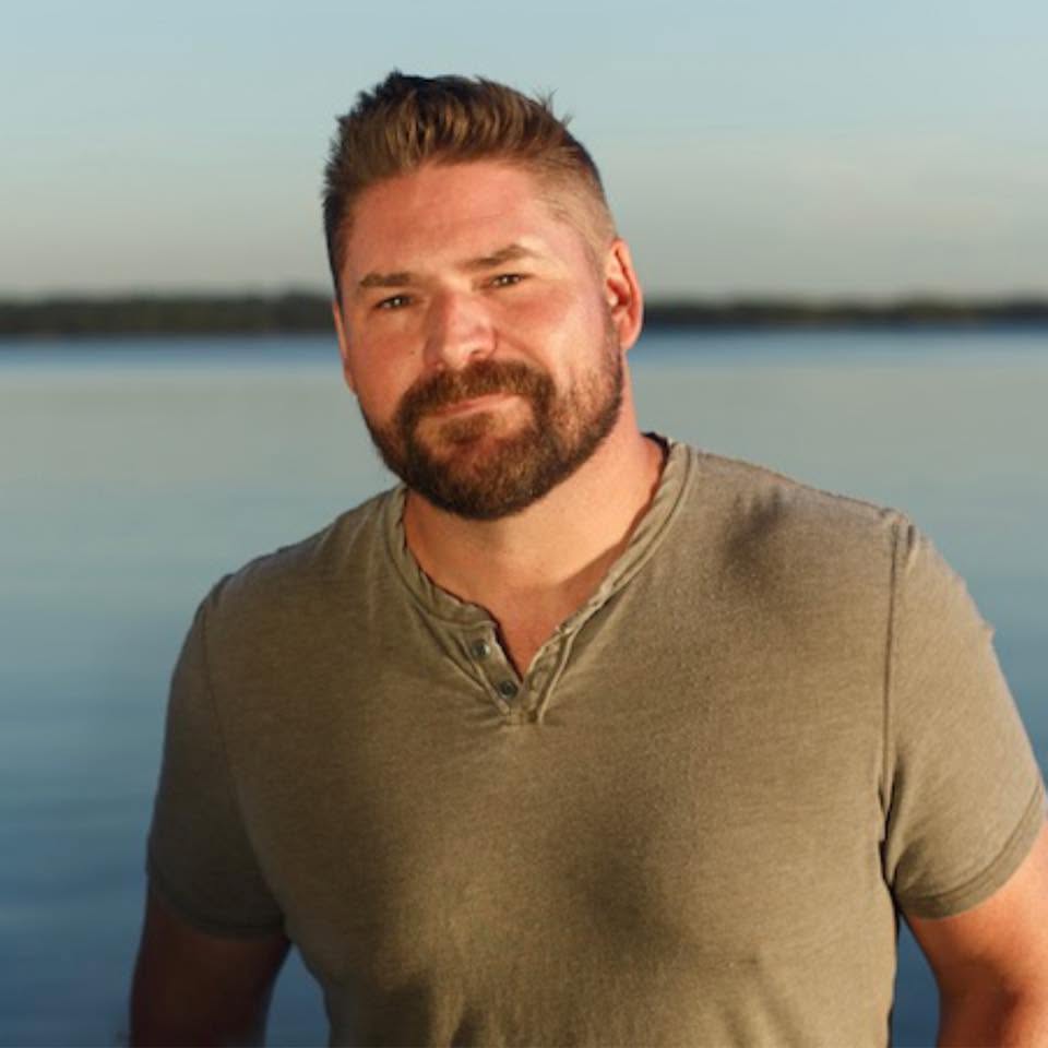Jimmy Charles outdoors by the water